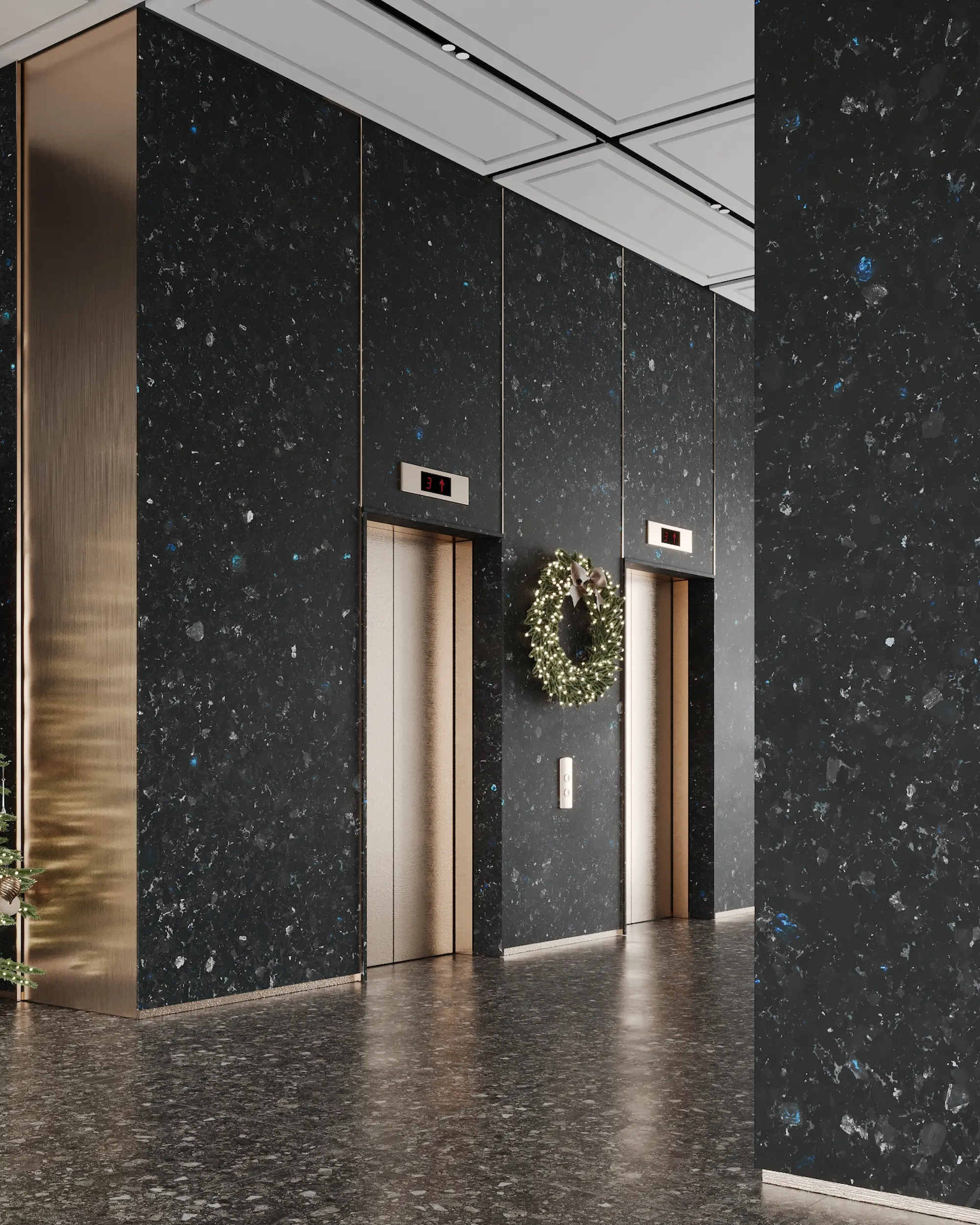 Хол з лабрадориту Golovinski