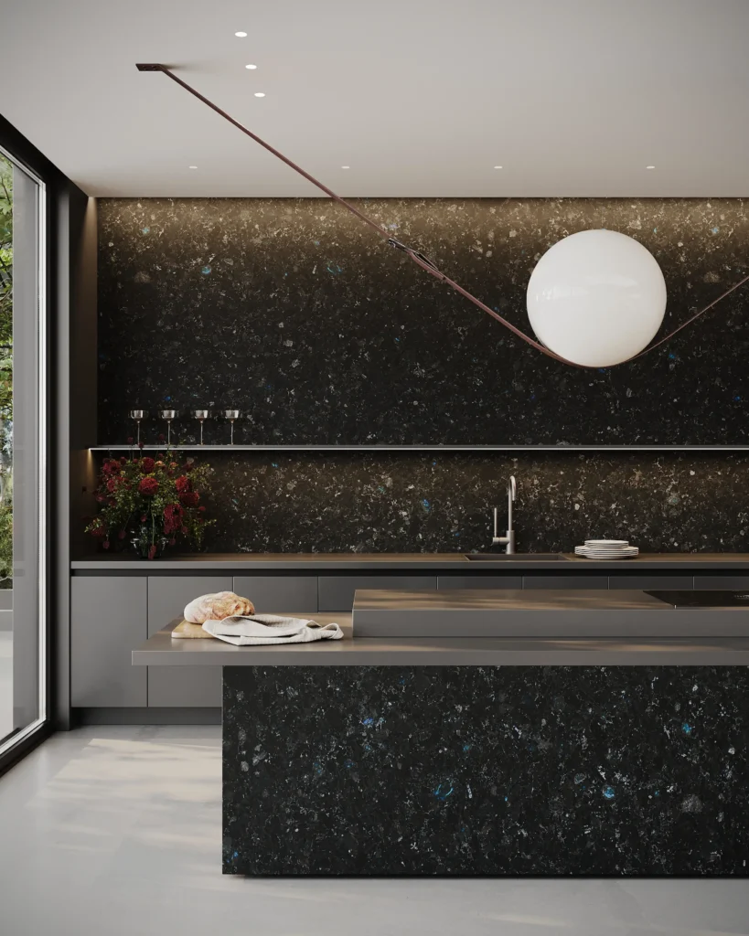 КУХНЯ З ЛАБРАДОРИТУ