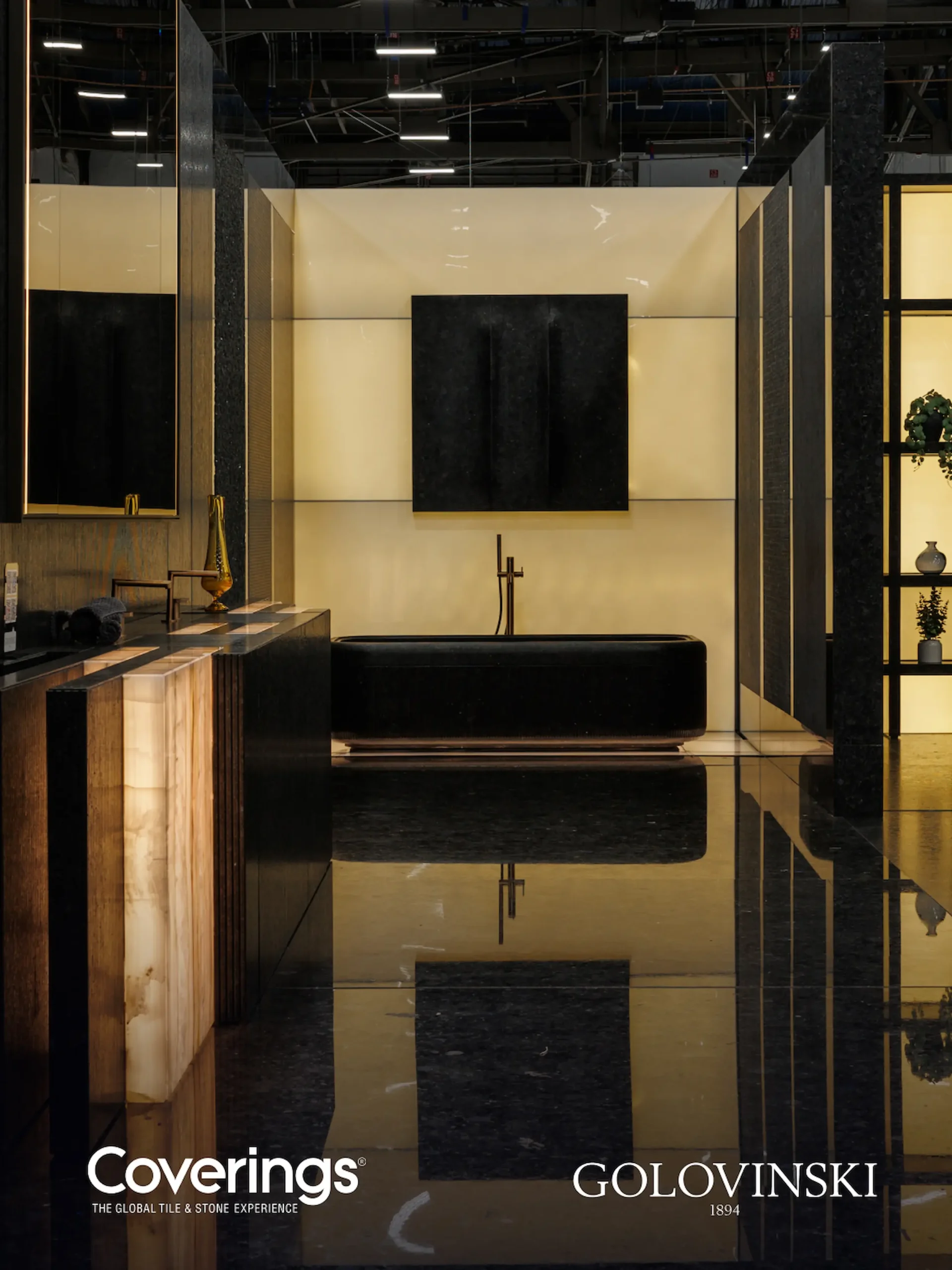 Golovinski display at Coverings 2026