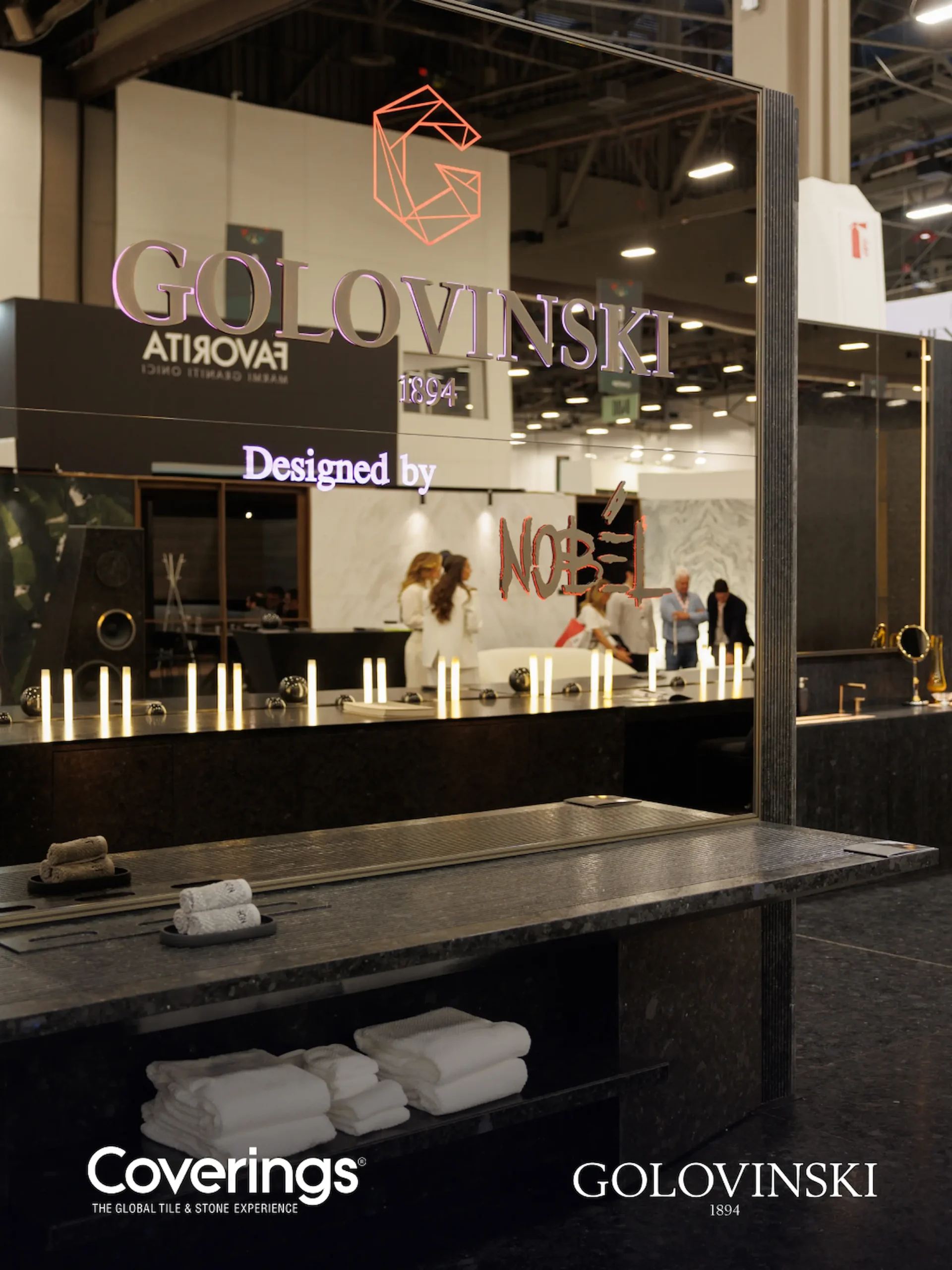 Golovinski booth at Coverings 2026