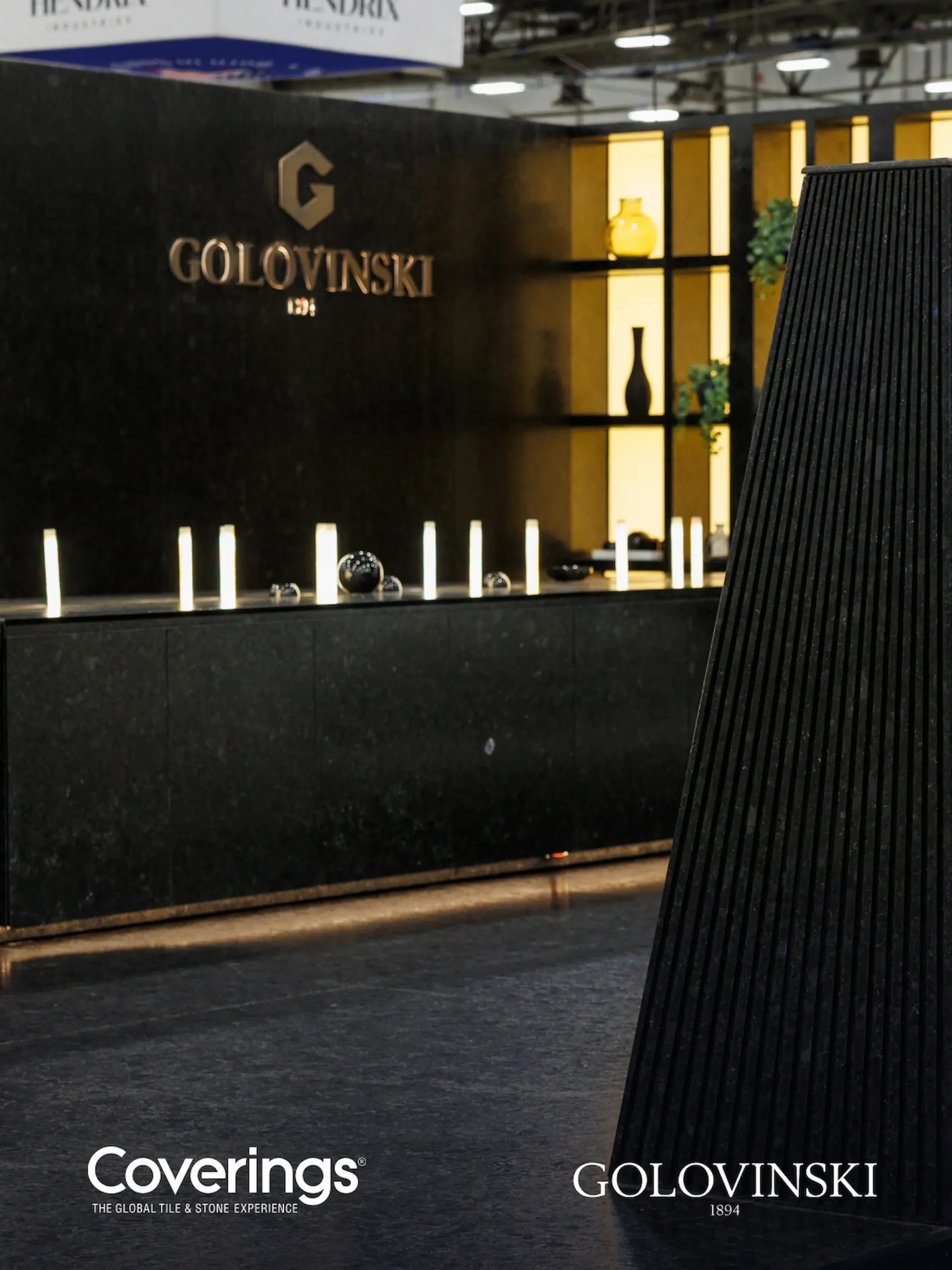 Golovinski booth at Coverings 2026