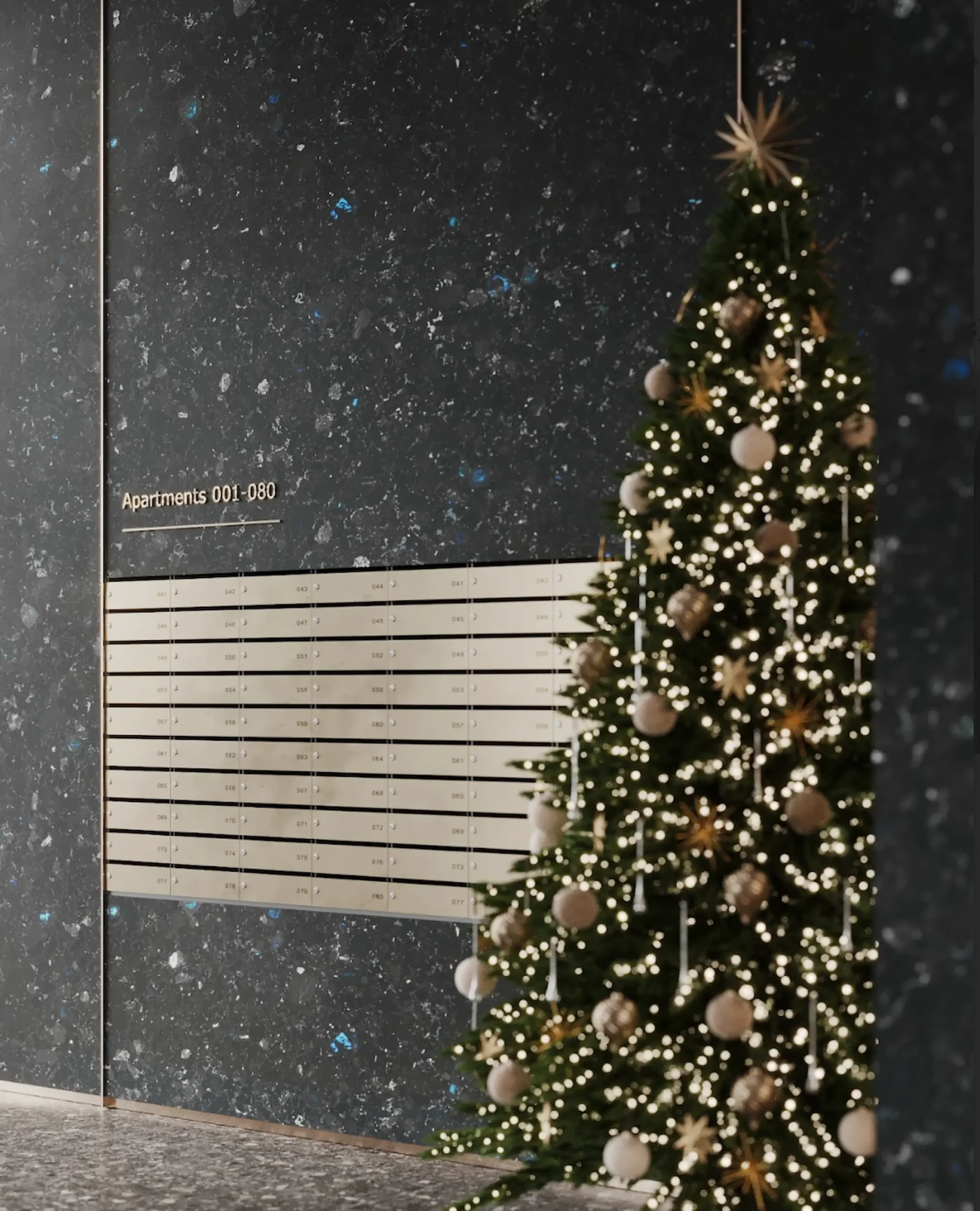 Деталь холу з лабрадориту Golovinski