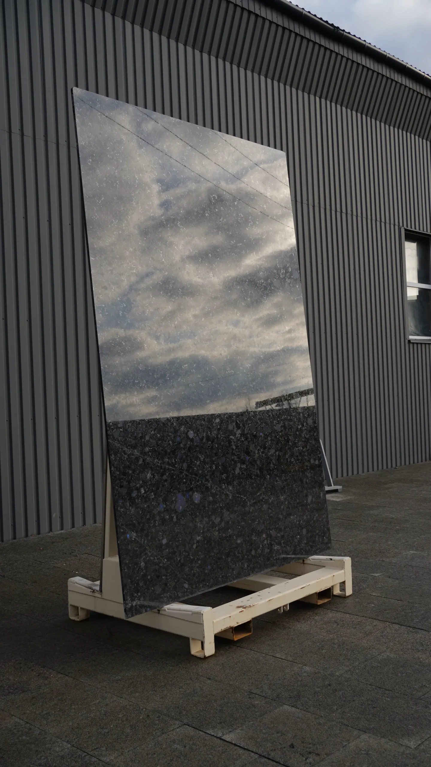 Golovinski Labradorite slabs in production